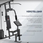 Multigym Kraftstation – 45 kg Viktmagasin, Lat Pulldown, Bröstpress...
