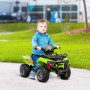 Elektrisk Mini-Fyrhjuling för Barn ATV 70 x 42 x 45 cm Grön