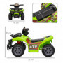 Elektrisk Mini-Fyrhjuling för Barn ATV 70 x 42 x 45 cm Grön