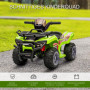 Elektrisk Mini-Fyrhjuling för Barn ATV 70 x 42 x 45 cm Grön