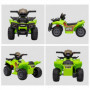 Elektrisk Mini-Fyrhjuling för Barn ATV 70 x 42 x 45 cm Grön