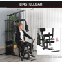 Multigym inkl. 45 kg Vikter Lat Pulldown Bencurl