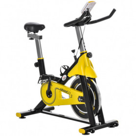 Motionscykel/spinningcykel – remdrift, 6 kg svänghjul, justerbart m...