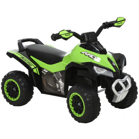 Gåbil Fyrhjuling ATV för Barn 18-36 Månader Grön