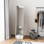 Fristående Golvspegel 37 x 43 x 156 cm Minimalistisk Design