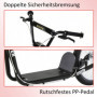 Sparkcykel - Skoter med Luftgummi Däck Ø40 cm Svart