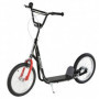 Sparkcykel - Skoter med Luftgummi Däck Ø40 cm Svart