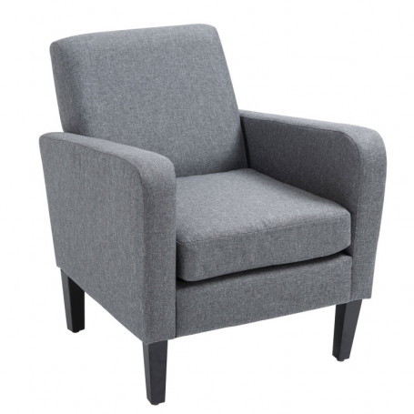 Fåtölj Modern Design 66 x 72 x 74 cm Grå