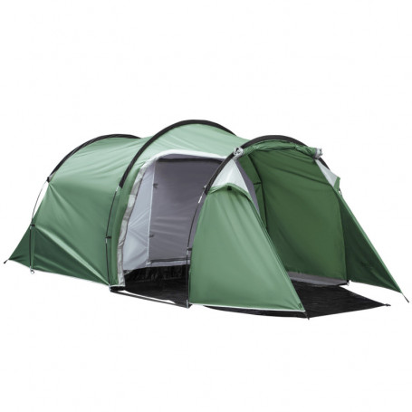 Campingtält för tre personer, 426 x 206 x 154 cm Mörkrön