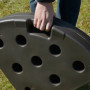 Parasollvikt 4-delat 100 x 100 x 10,5 cm Fyllas Vatten eller Sand