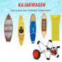 Vagn för Surfbrädor - Kajak Hopfällbar upp till 75 kg 75 x 43 x 46 cm