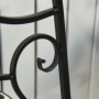 Ute Caféset 2 Stolar med Bord Mosaikdesign Metall
