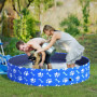 Hundpool Hopfällbart Ø160 x 30 cm