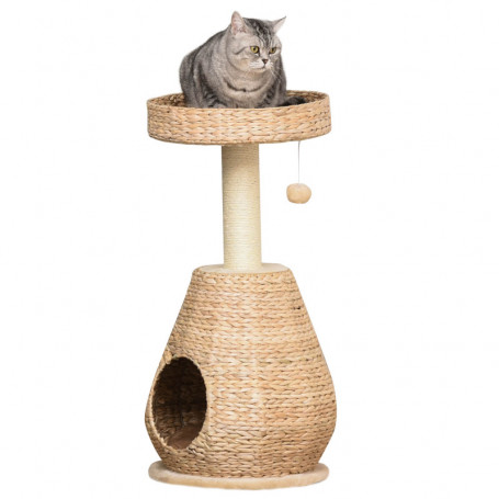 Klösträd med Säng, klös stolpe 82,5 cm (H)