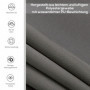 Vertikal Markis med Handvev Polyestertyg Grå 250 x 160 cm