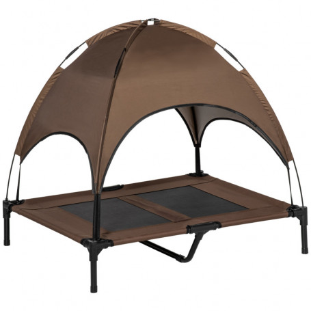 Ute Hundsäng med Tak 92 x 76 x 90 cm