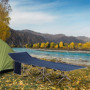 Campingsäng med Tygpåse Blå 190 x 68 x 52 cm