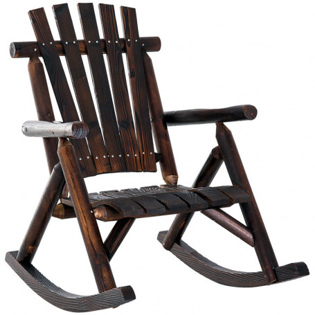 Trädgård Gungstol Retro 97 x 69 x 93 cm Brun