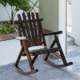 Trädgård Gungstol Retro 97 x 69 x 93 cm Brun