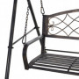 Gungbänk i Metall för 2 Personer 167 x 123 x 175 cm