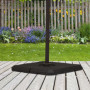 Parasollvikt 4-delat 100 x 100 x 9,5 cm vatten / sand