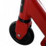 Stunt Scooter Freestyle Sparkcykel 100 mm PU-hjul Röd