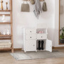 Modulära Skoskåp 75 x 37 x 73 cm Vit