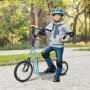 Sparkcykel - Skoter med Luftgummi Däck Blå 88 - 94 (H) cm