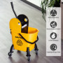 Svabbvagn med Moppress 26 Liter