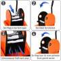 Svabbvagn med Moppress 36 L Orange