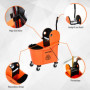 Svabbvagn med Moppress 36 L Orange