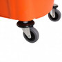 Svabbvagn med Moppress 36 L Orange