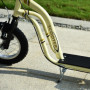 Sparkcykel - Skoter med Luftgummi Däck Ø30 cm Beige 85 - 95 (H) cm