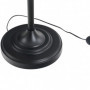 Golvlampa med 2 Bordslampa Set Vintage Svart Vit