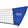 Badmintonnät Bärbart med 4 Rack 286 x 33 x 157 cm