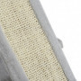 Katträd med klöspelare i sisal, 2 Grottor, Steg - Ljusgrå - 83 cm