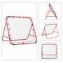 Rebounder till Football / Basket Justerbar Vinkel 96 x 80 x 96 cm Röd