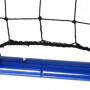 Football Rebounder Justerbar 100 x 95 x 90 cm Blå
