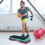 Aerobic Stepper 2-Stegs Höjdjusterbar 110 x 40 x 20 cm