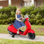 Elmotorcykel för Barn VESPA Röd 3 - 6 år