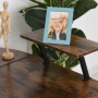 Hörnskrivbord Vintage Brun Industriell Design 155 x 115 x 91,5 cm