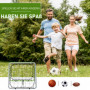 Football Rebounder Justerbar Vinkel 75 x 75 x 64 cm