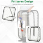 Rebounder till Football / Basket med Justerbar Vinkel 78 x 84 x 65-...