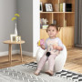 Barnfåtölj Teddy Fleece Rund Vit 60 x 56 x 48 cm