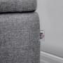 Hallbänk - Sängbänk med Förvaring 101 x 38,5 x 44,5 cm Grå