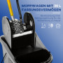 Svabbvagn med Moppress 36 L Svart-Grå