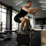 Plyoboxar / Jump Box 3 Höjder Robust Bokträ Svart