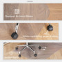 Golvskydd till Kontorsstol Transparent, Halkfri, 1,5 mm tjock, 90 x...
