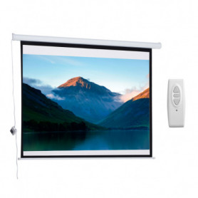 Motordriven Projektorduk med Fjärrkontroll 84 tum, 171 x 130 cm
