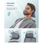 Ergonomisk Kontorsstol med Armstöd - Grå